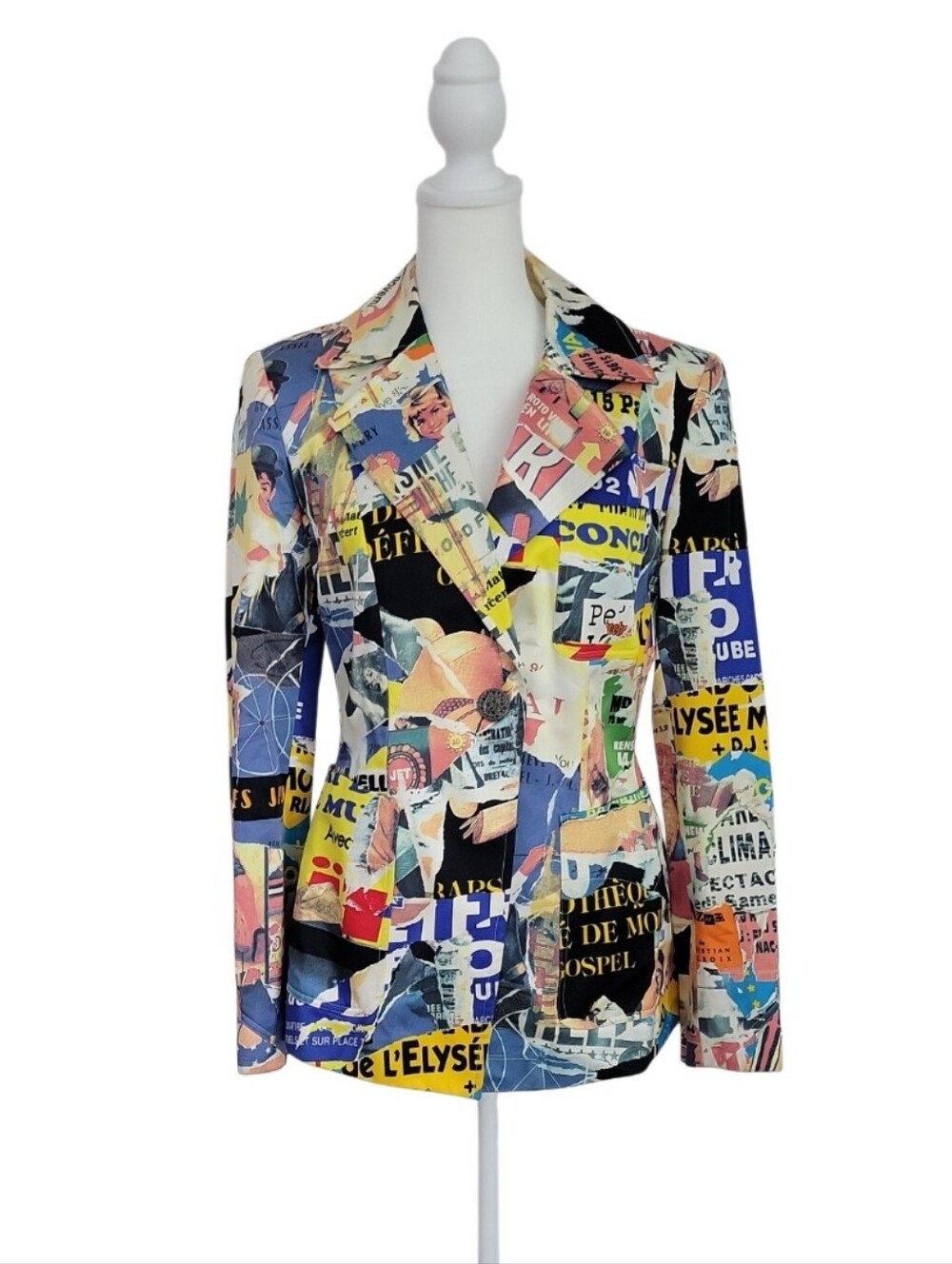 Christian Lacroix Vintage Bazar Modele Depose Jacket Size S